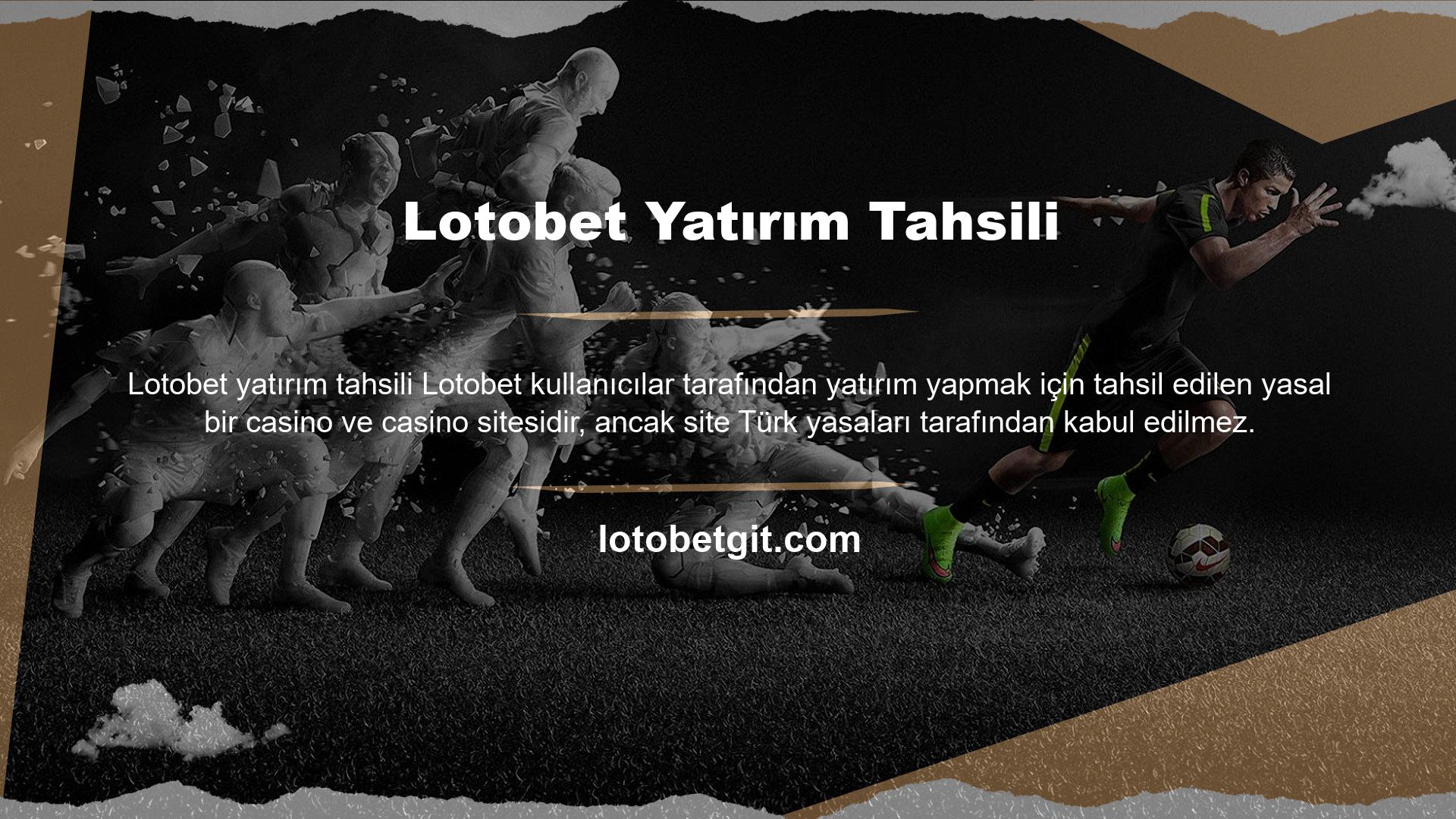 Lotobet yasalara aykırı çünkü spor için uygun lisansa sahip değil